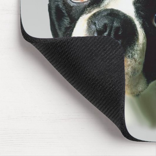 Boston Terrier Mousepad Muismat (Hoek)