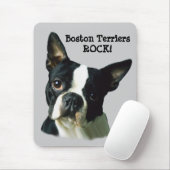 Boston Terrier Mousepad Muismat (Met muis)