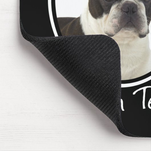 Boston Terrier Mousepad Muismat (Hoek)
