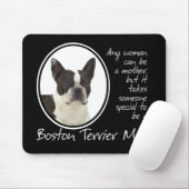 Boston Terrier Mousepad Muismat (Met muis)