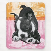 Boston Terrier mousepad Muismat (Voorkant)