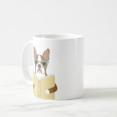Boston Terrier Mugs Koffiemok (Voorkant links)