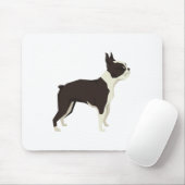 Boston Terrier Muismat (Met muis)