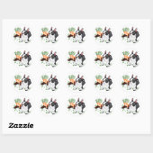 Boston Terrier Naughty Pup Sticker (Vel)