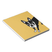 Boston Terrier Notitieblok (Schuin)
