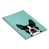 Boston Terrier Notitieboek (Rechterzijde)