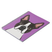 Boston Terrier Notitieboek (Linkerzijde)