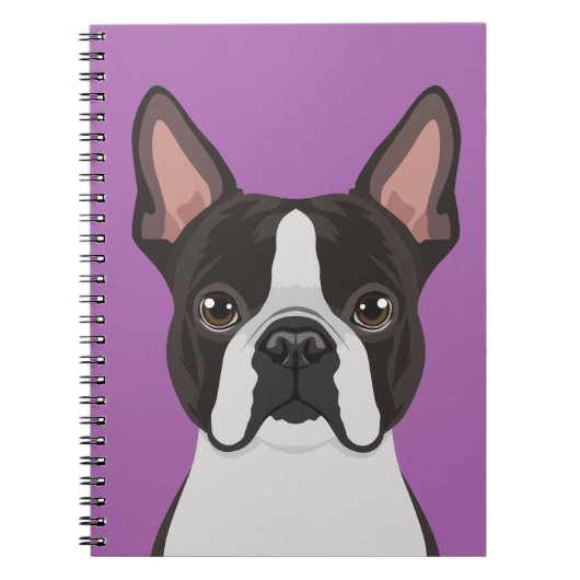 Boston Terrier Notitieboek (Voorkant)