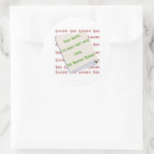 Boston Terrier Ondeugend of Nice - Sticker (Tas)