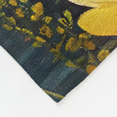 Boston Terrier op een peddel: Een Schilderachtig a Fleece Deken (Hoek)