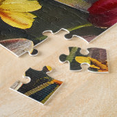 Boston Terrier op een peddel: Een Schilderachtig a Legpuzzel (Zijkant)