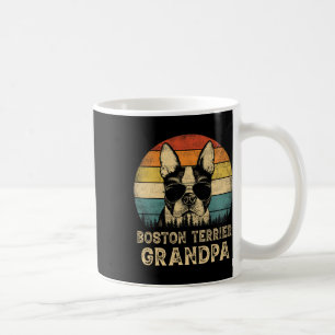 Boston Terrier Opa Hondenliefhebbers Vaderdag Koffiemok