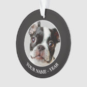 Boston Terrier Ornament (voorkant)