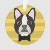 Boston Terrier Ornament (voorkant)