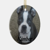Boston Terrier Ornament (Rechts)