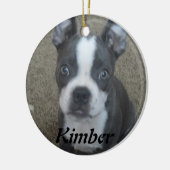 Boston Terrier Ornament (Links)
