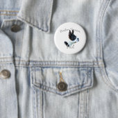 Boston Terrier Pa 2 Ronde Button 5,7 Cm (In situ)