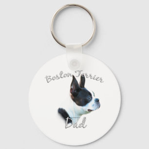 Boston Terrier Pa 2 Sleutelhanger