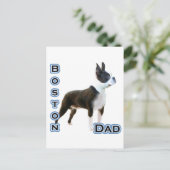Boston Terrier Pa 4 Briefkaart (Staand voorkant)