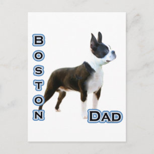 Boston Terrier Pa 4 Briefkaart