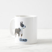 Boston Terrier Pa 4 Koffiemok (Voorkant links)