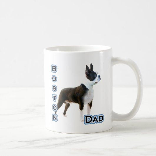 Boston Terrier Pa 4 Koffiemok (Rechts)