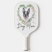 Boston Terrier Padde Pickleball | Cute Itém Pickleball Paddle (Achterkant)