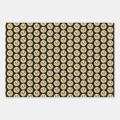 Boston Terrier Painting - Cute Original Dog Art Inpakpapier Vel (Voorkant 3)