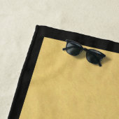 Boston Terrier Painting - Cute Original Dog Art Strandlaken (In situ)