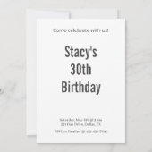 Boston Terrier Party Pet Verjaardagsfeest Kaart (Achterkant)