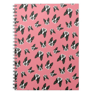 Boston Terrier Pattern-notebook - Watermelon Notitieboek
