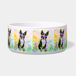 Boston Terrier pet bowl Voerbakje