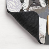 Boston Terrier Photographer 2 Muismat (Hoek)