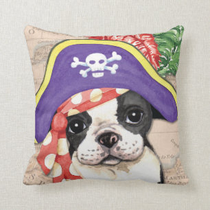 Boston Terrier Pirate Kussen