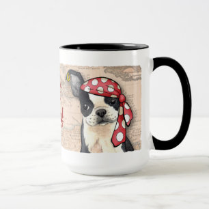 Boston Terrier Pirate Mok