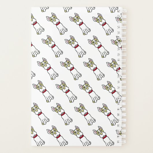 Boston Terrier Planner (Achterkant)
