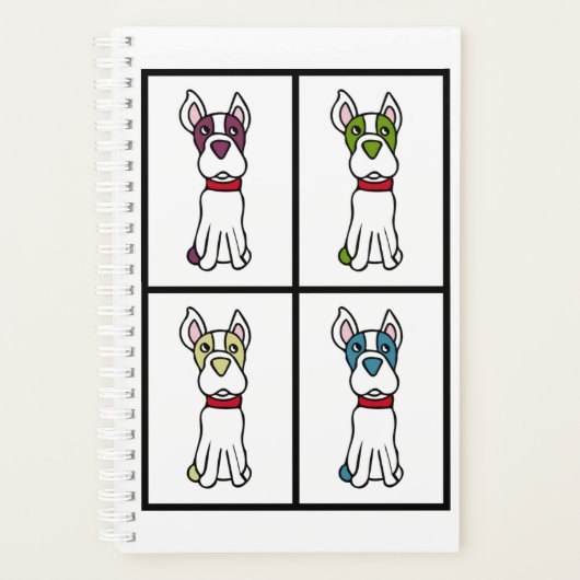 Boston Terrier Planner (Voorkant)