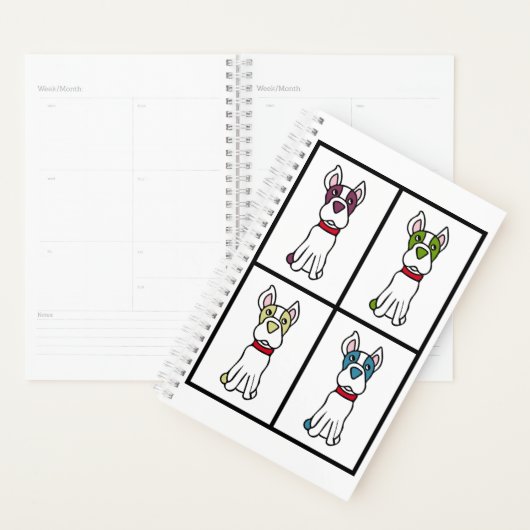 Boston Terrier Planner (Display)