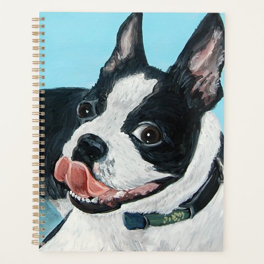 Boston Terrier Planner (Voorkant)