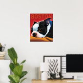 Boston Terrier Poster (Thuiskantoor)