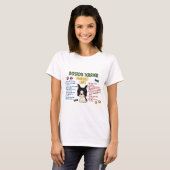 Boston Terrier Property Laws 4 T-shirt (Voorkant volledig)