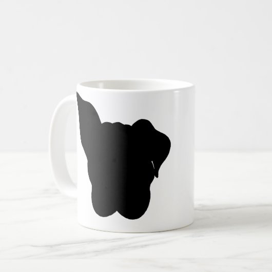 Boston Terrier, Pug, Bug Love mok (Voorkant links)