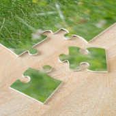 Boston Terrier Puppy in Meadow Puzzle Legpuzzel (Zijkant)