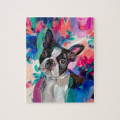 Boston Terrier PUZZLE Legpuzzel (Verticaal)