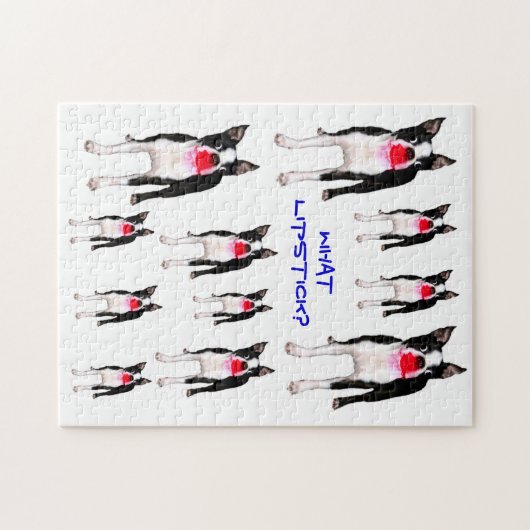 Boston Terrier Puzzle Legpuzzel (Horizontaal)