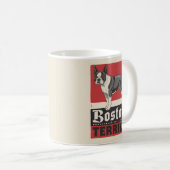Boston Terrier Rode Mok (Voorkant rechts)