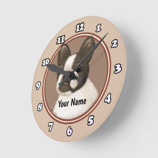 Boston Terrier Ronde Klok (Hoek)