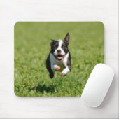 Boston Terrier Running Mousepad Muismat (Met muis)