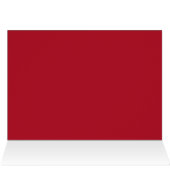 Boston Terrier Santa Hat-kerstKaart (Binnen Horizontaal (Boven))