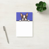 Boston Terrier Schattigee Boston Puppy Hondenliefh Post-it® Notes (Kantoor)